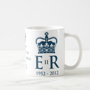 Café Caneca comemorativa do jubileu de diamante