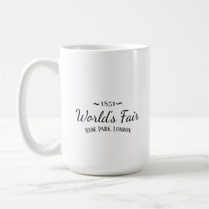 Café Caneca Comemorativa Vitoriana de 1851 - Presente