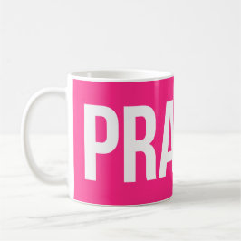 Café Caneca cor-de-rosa de Prangy