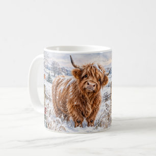 Café Caneca Coração Quente de Vaca das Terras Altas de
