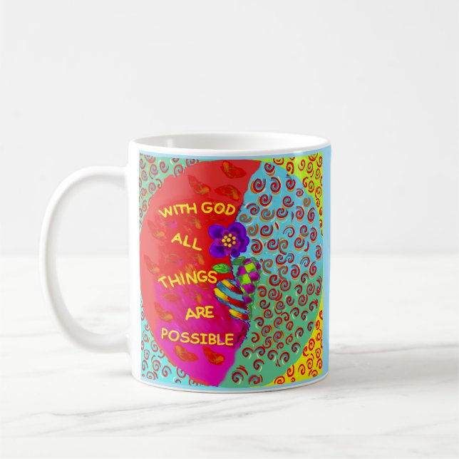 Café Caneca Cristã Poder de Deus (Esquerda)