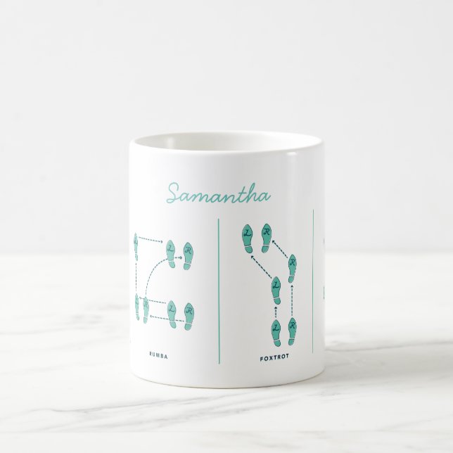 Café Caneca customizável da etapa de dança (Centro)