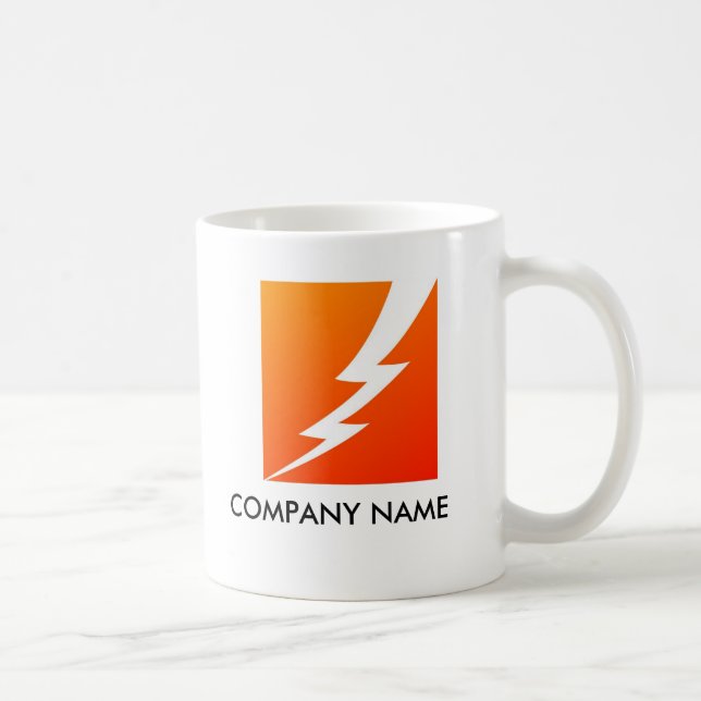 Café Caneca customizável do parafuso de relâmpago (Direita)