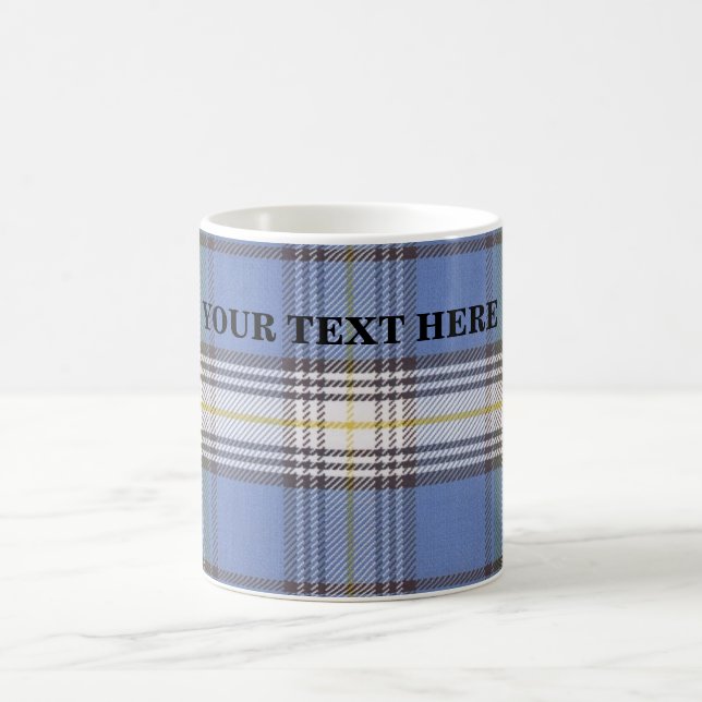 Café Caneca customizável do Tartan de MacDowall (Centro)