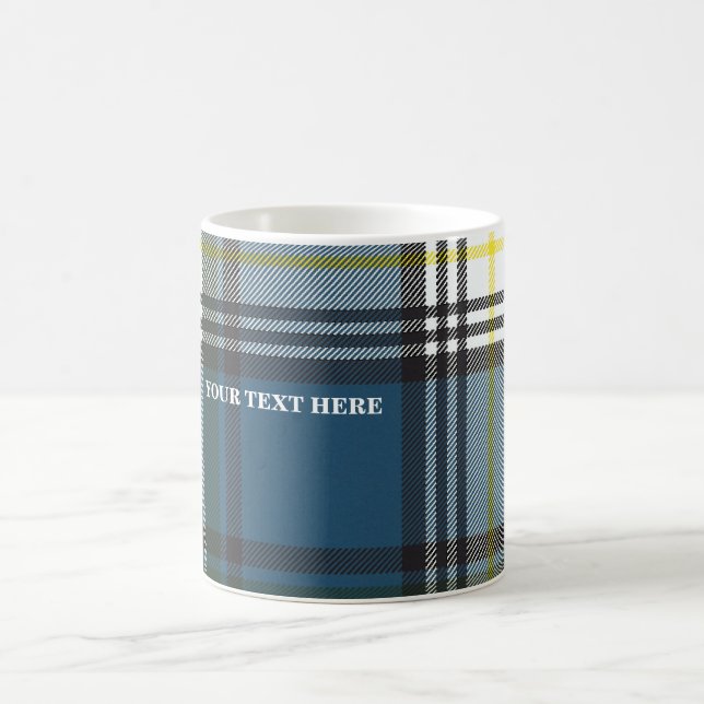 Café Caneca customizável do Tartan de MacDowall (Centro)