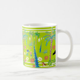 Café Caneca da arte: Jardim da abadia de Tresco