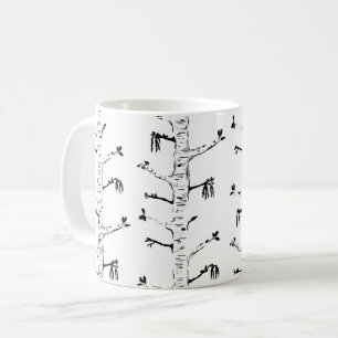 Café Caneca da árvore de vidoeiro