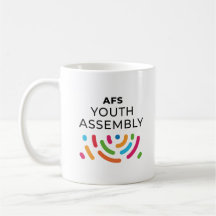 Caneca da Assembleia de Jovens da AFS
