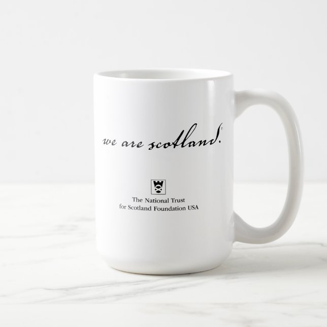 Café Caneca da assinatura do castelo de Craigievar (Direita)