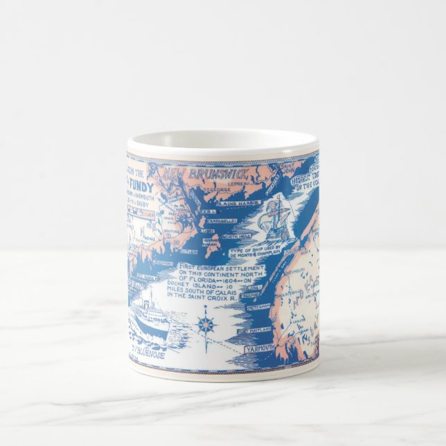 Café Caneca da Baía de Fundy (Centro)