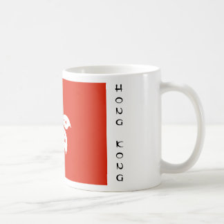 Café Caneca da bandeira de Hong Kong