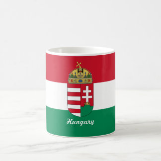 Café Caneca da bandeira de Hungria
