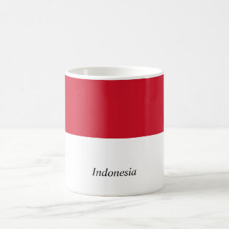 Café Caneca da bandeira de Indonésia