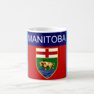 Café Caneca da Bandeira de Manitoba