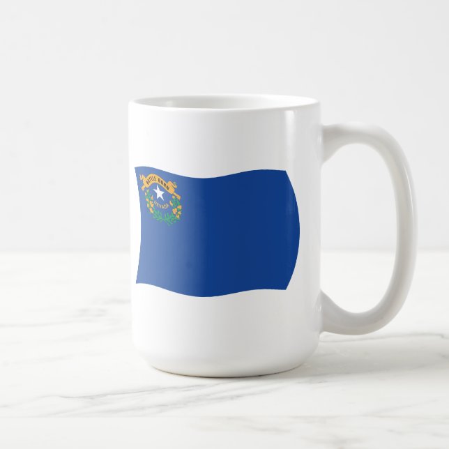 Café Caneca da Bandeira de Nevada (Direita)