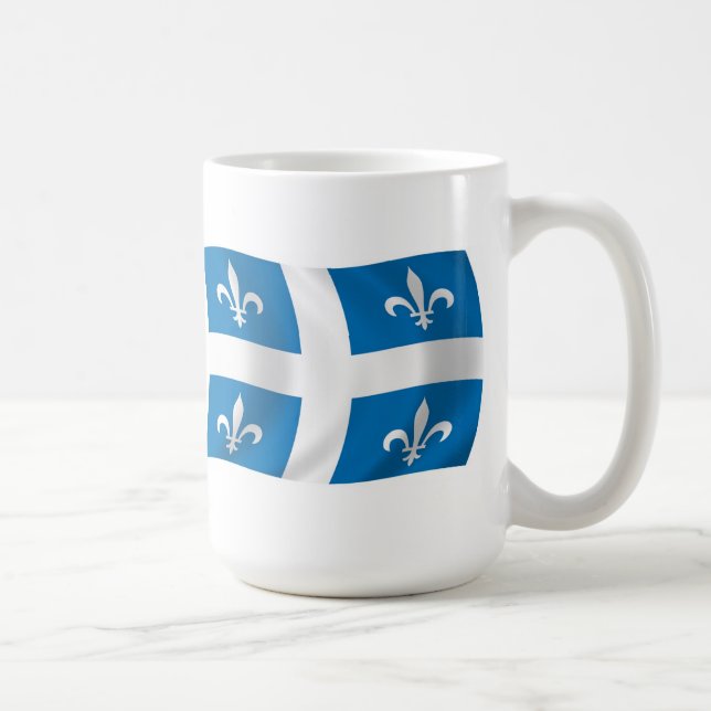 Café Caneca da Bandeira de Quebec (Direita)