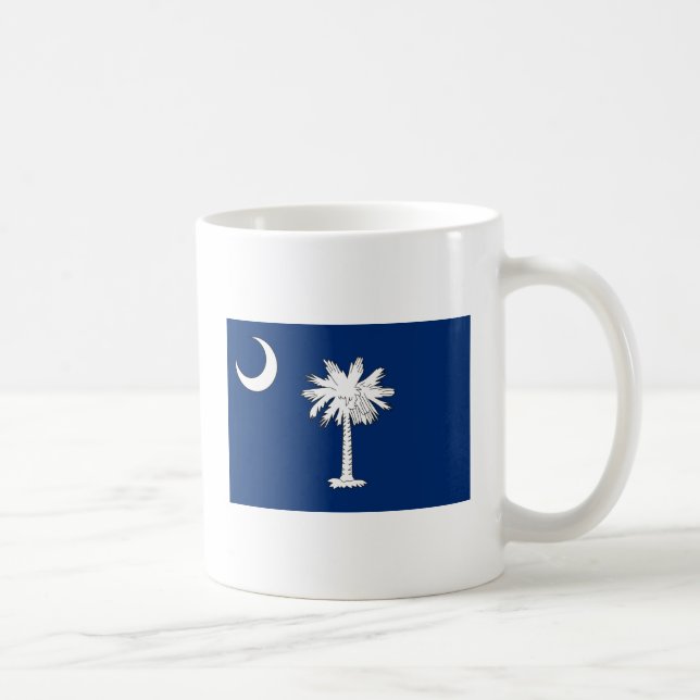 Café Caneca da bandeira de South Carolina (Direita)