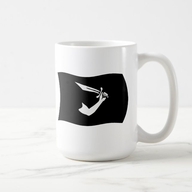 Café Caneca da Bandeira de Thomas Tew (Direita)