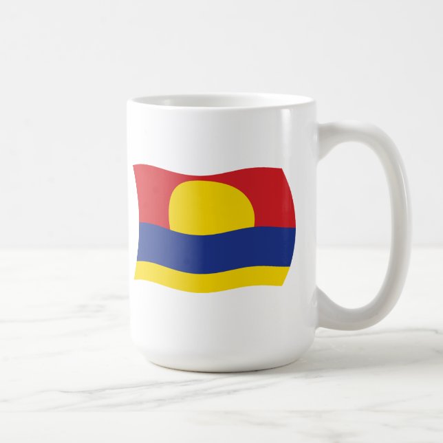 Café Caneca da Bandeira do Atol de Palmyra (Direita)