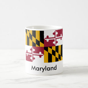 Café Caneca da bandeira do estado de Maryland