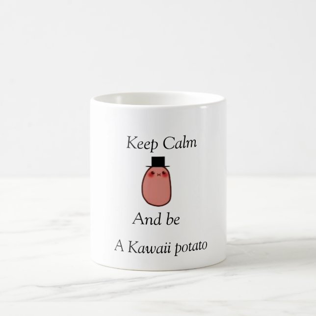 Café Caneca da batata de Kawaii (Centro)