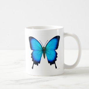 Café Caneca da borboleta de Papilio Ulysses