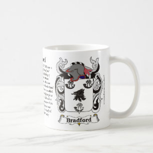 Café Caneca da brasão da família de Bradford