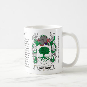 Café Caneca da brasão da família de Conner