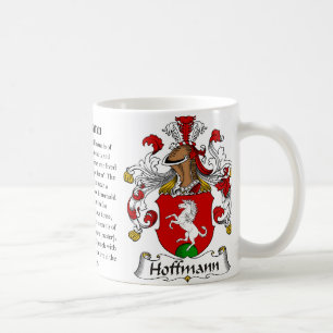 Café Caneca da brasão da família de Hoffman