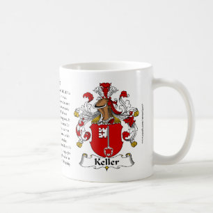 Café Caneca da brasão da família de Keller