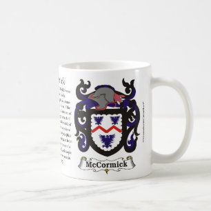 Café Caneca da brasão da família de McCormick