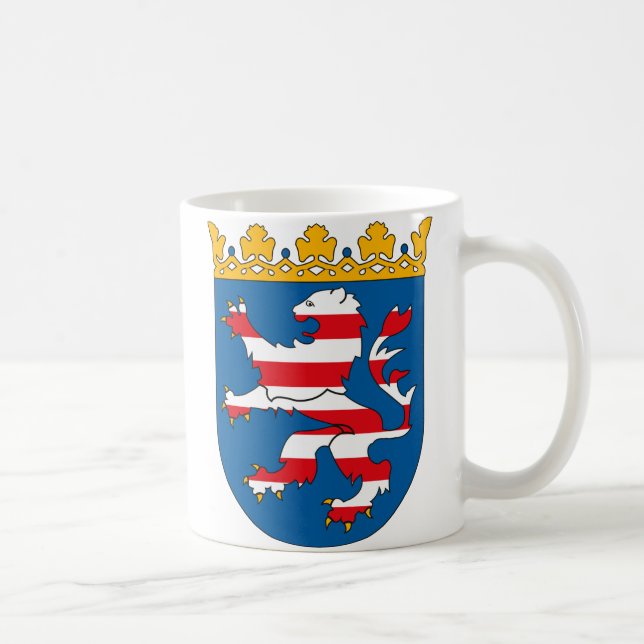 Café Caneca da brasão de Hessen (Direita)