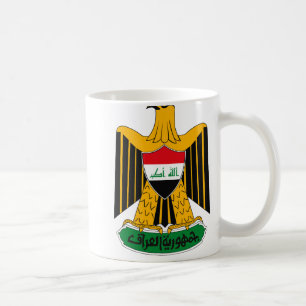 Café Caneca da brasão de Iraque