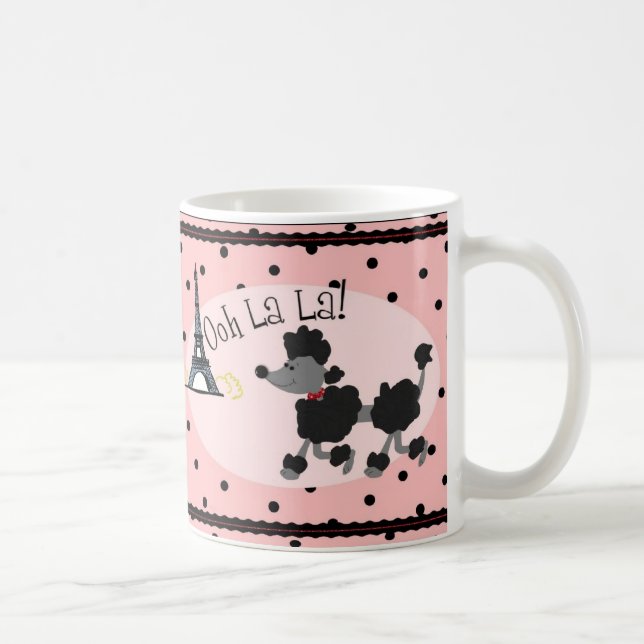 Café Caneca da caniche de Paris (Direita)