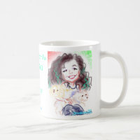 Caneca da caricatura de Jennifer-Jo's