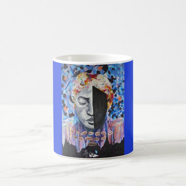 Café Caneca da colagem de Harriet Tubman (Centro)