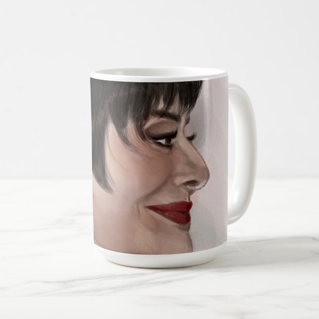 Café Caneca da Coleção de Fan Art de Broadway Deva (Frente Esquerda)