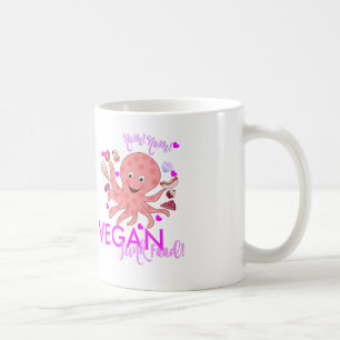 Café Caneca da COMIDA LIXO do VEGAN de Nom NoM