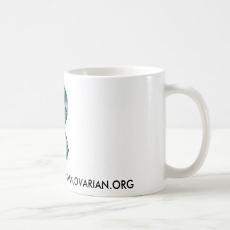 Café Caneca da consciência do câncer de ovário