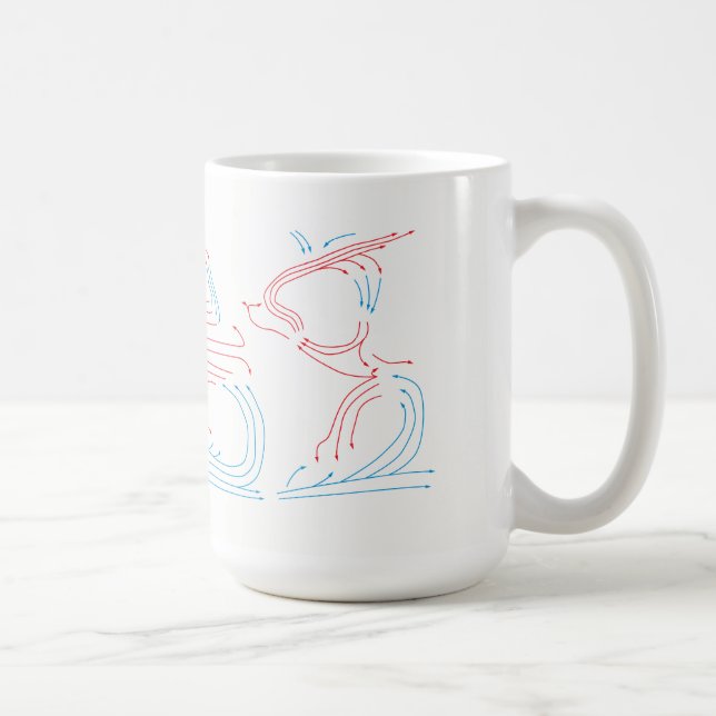 Café Caneca da corrente de oceano (Direita)