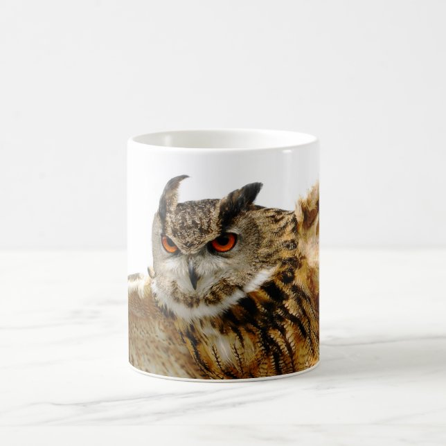 Café Caneca da coruja de Eagle em vôo (Centro)