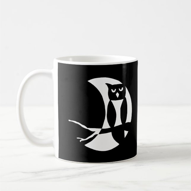 Café Caneca da coruja de noite (Esquerda)
