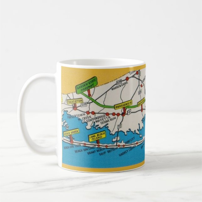Café Caneca da Costa de Jersey (Esquerda)