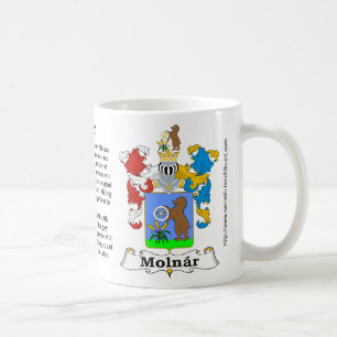Café Caneca da crista da família de Molnar