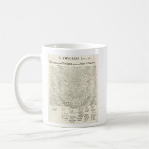 Café Caneca da Declaração de Independência