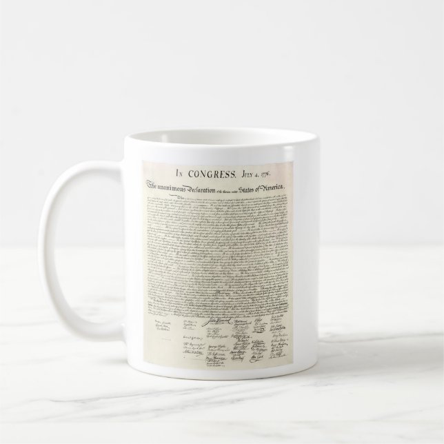Café Caneca da Declaração de Independência (Esquerda)