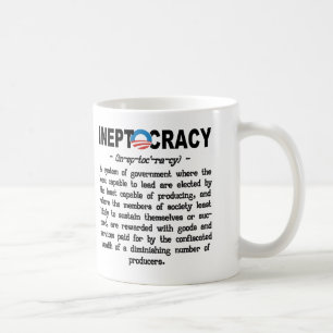 Café Caneca da definição de Ineptocracy da