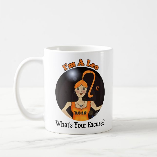 Café Caneca da desculpa de Leo (Esquerda)