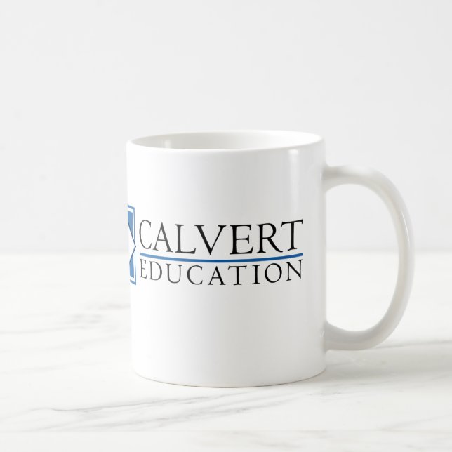 Café Caneca da educação de Calvert (branca) (Direita)