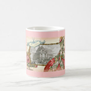 Café Caneca da elegância de Versalhes Marie Antoinette
